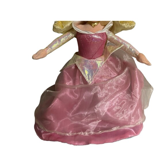 Disney Princess Ariel & Aurora Reversible Topsy Turvy Plush Flip Doll 15" - Picture 3 of 12